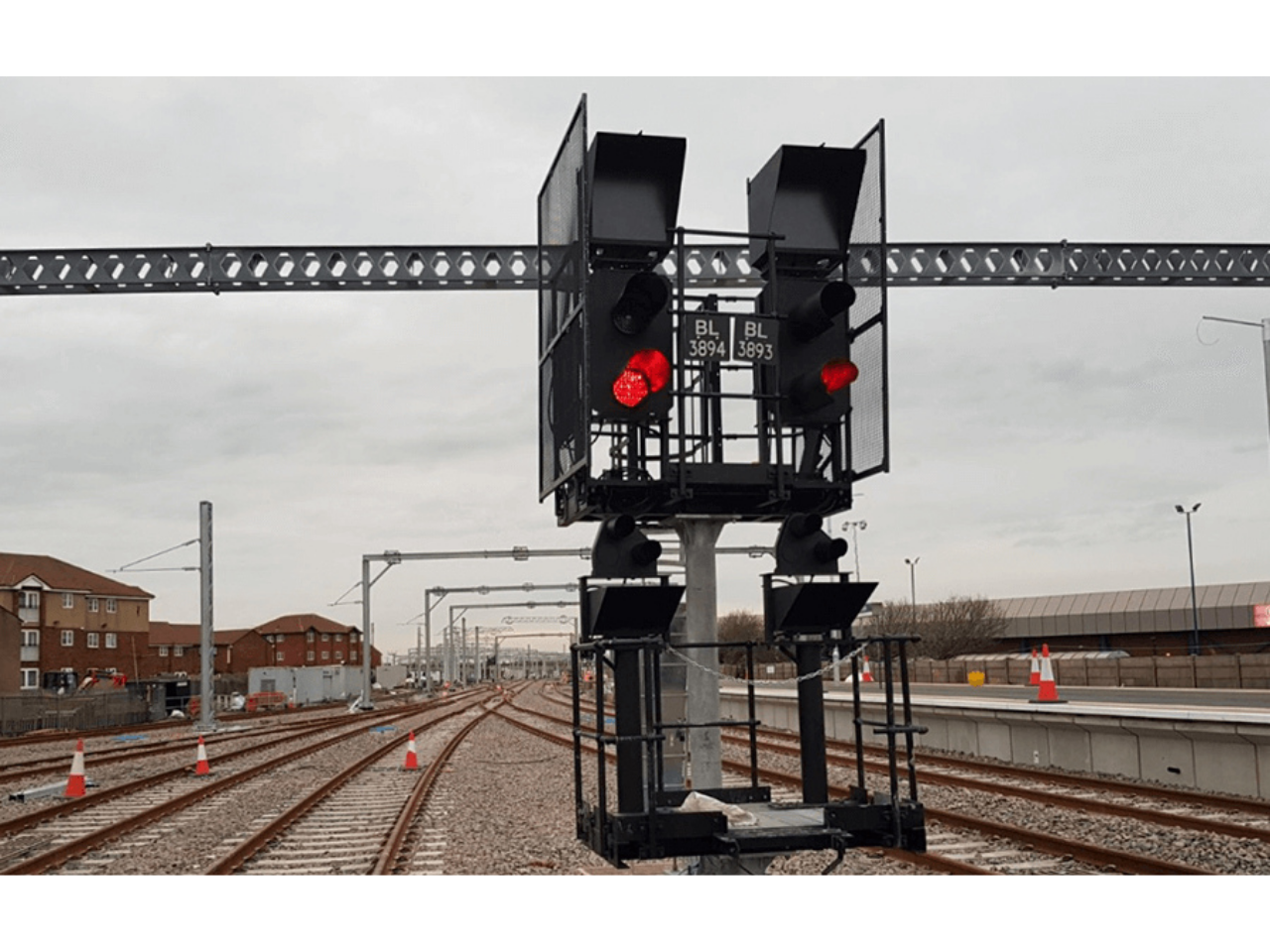 Railway Signal Direction Poles